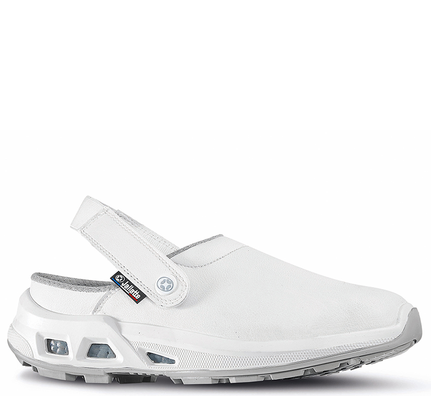 Jallatte JOJO208 Unisex White Safety Shoes, UK 6, EU 39
