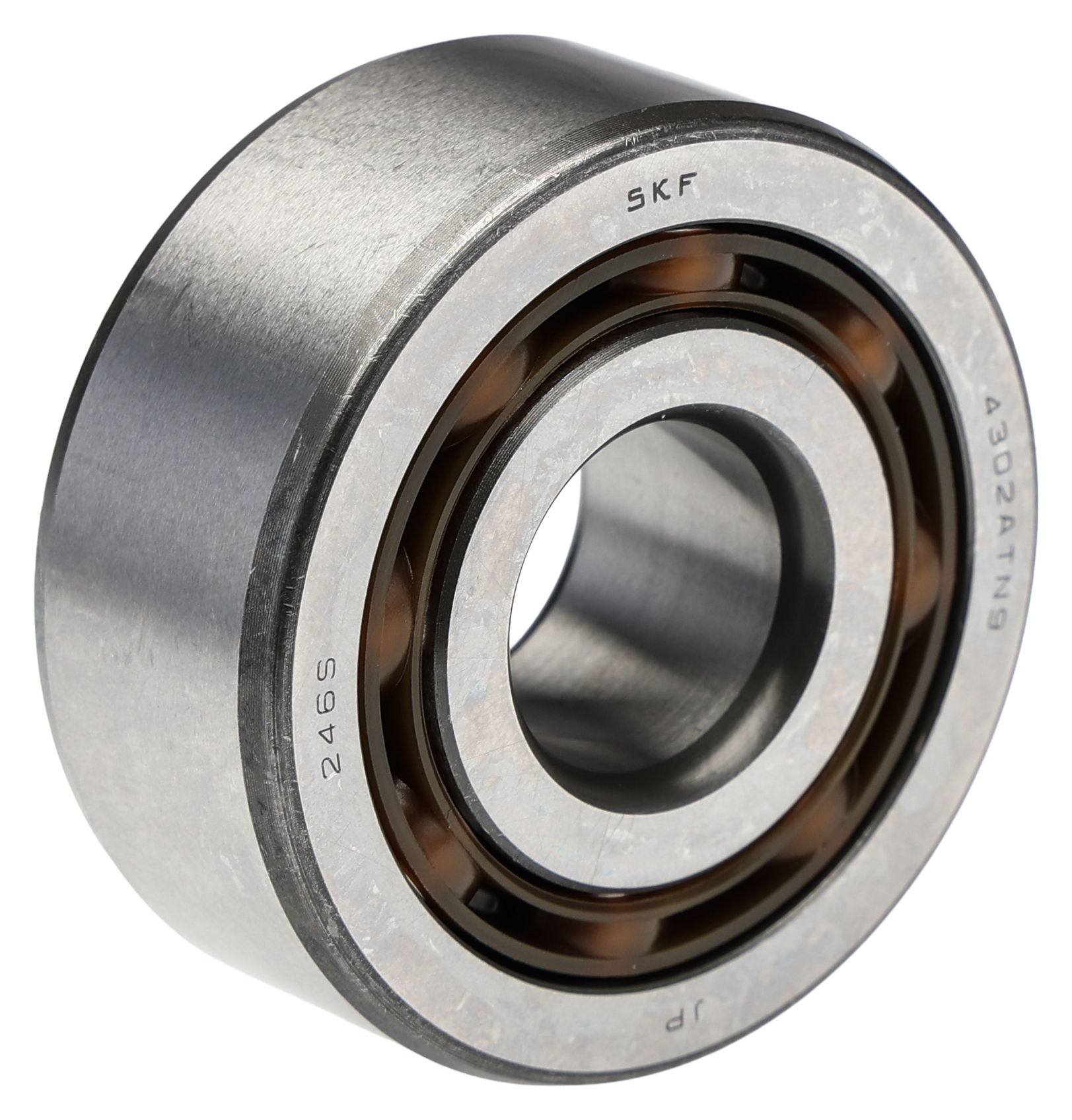 SKF 4302 ATN9 2 Row Ball Bearing - 15 mm ID, 42 mm OD