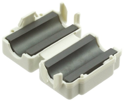 Wurth Elektronik Openable Ferrite Sleeve, 18.2 x 21.7 x 35.1mm, For EMI Suppression, Apertures: 1, Diameter 8mm