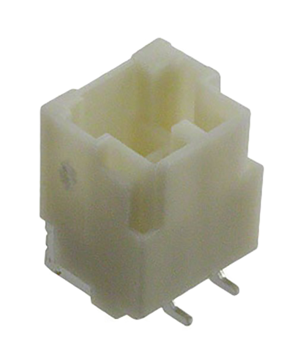 JST NSH Series Straight Surface PCB Header, 2 Contact(s), 1 mm Pitch, 1 Row, Shrouded