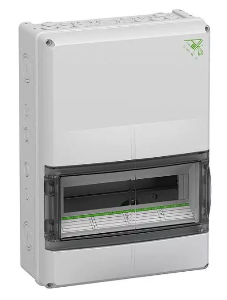 Spelsberg Grey Polycarbonate General Purpose Enclosure, IP65, IK08, Transparent Lid, 450 x 315 x 155mm