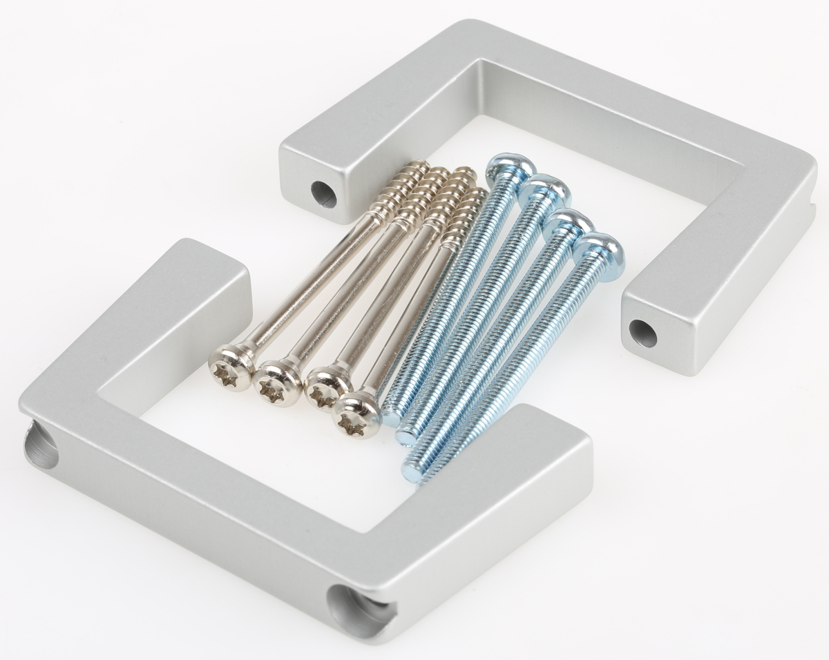 nVent SCHROFF Front Handle for Use with 19-Inch Desktop Case, 40 x 10 x 69mm