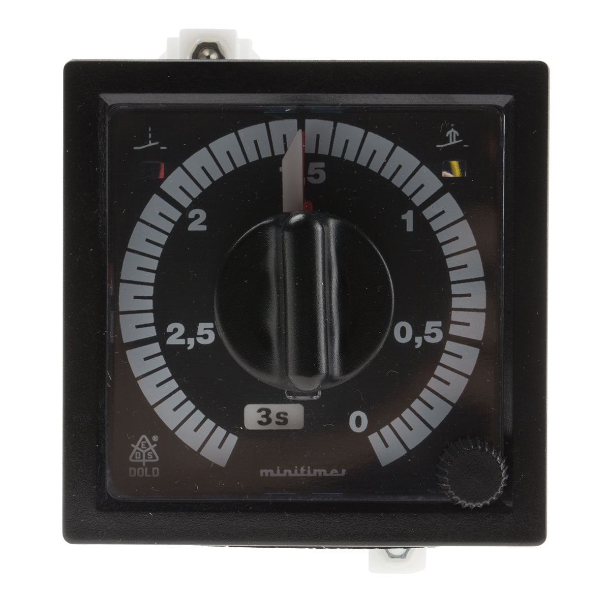 Dold EF7616 Series Panel Mount Timer Relay, 230V ac, 2-Contact, 0.15 s → 30h, 1-Function, SPDT