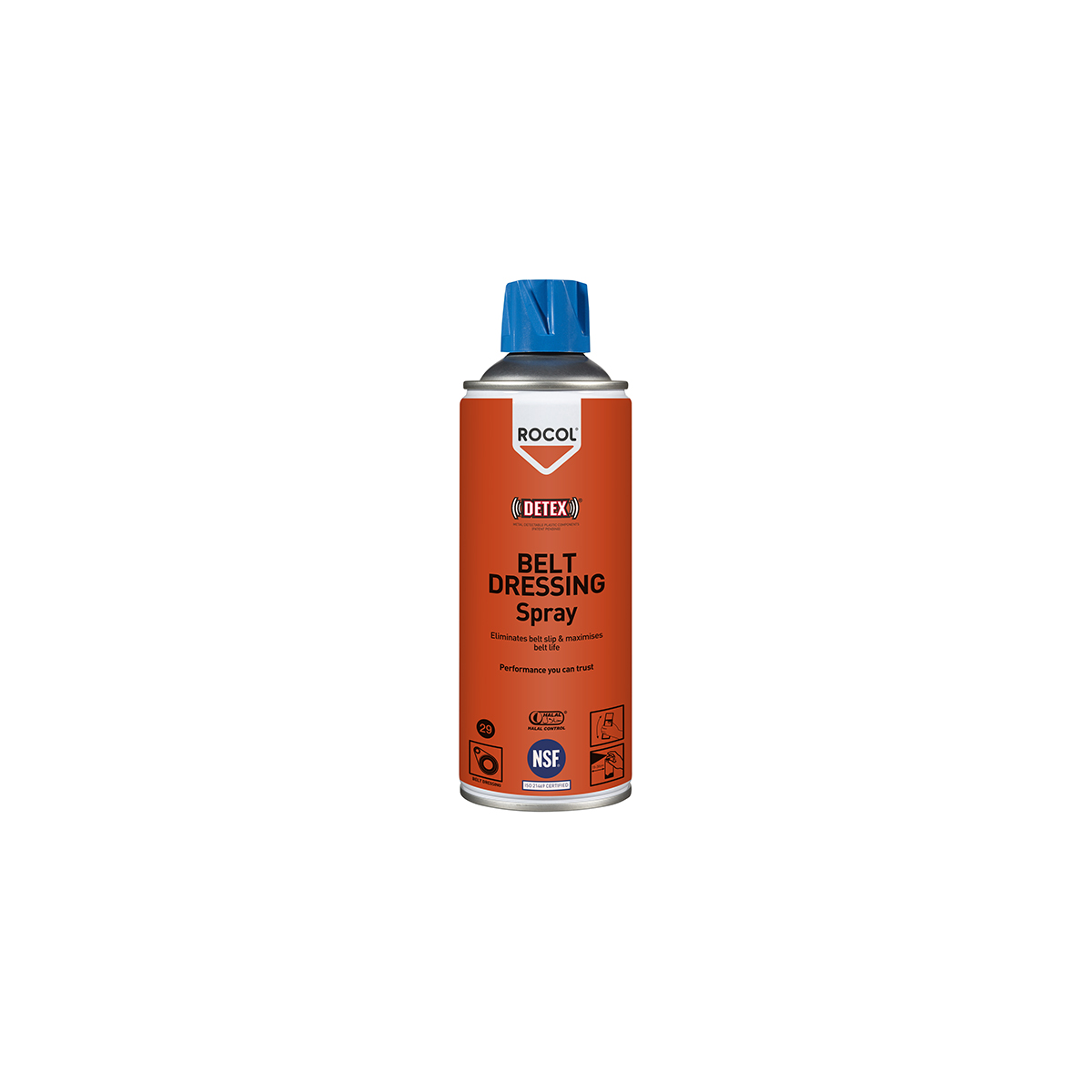 Rocol Belt Dressing Spray Polymer Lubricant 300 ml Aerosol,Food Safe