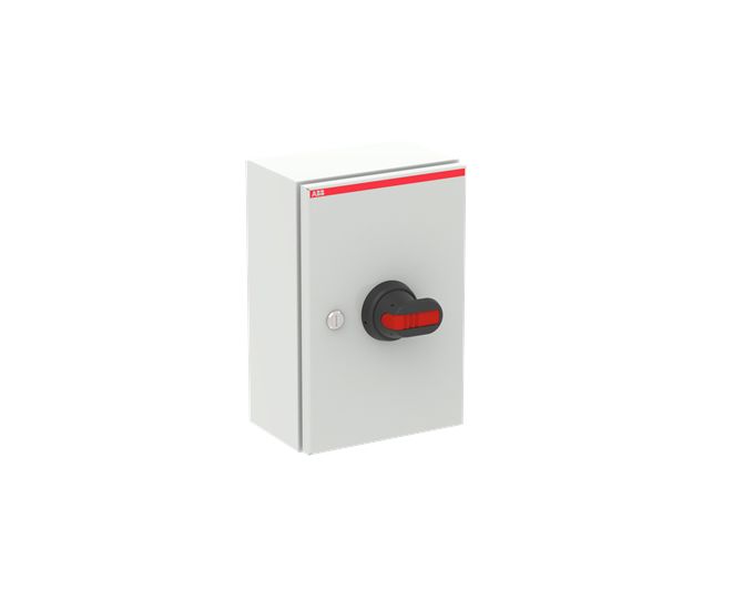 ABB 3P Pole Screw Mount Switch Disconnector - 100A Maximum Current, 37kW Power Rating, IP65