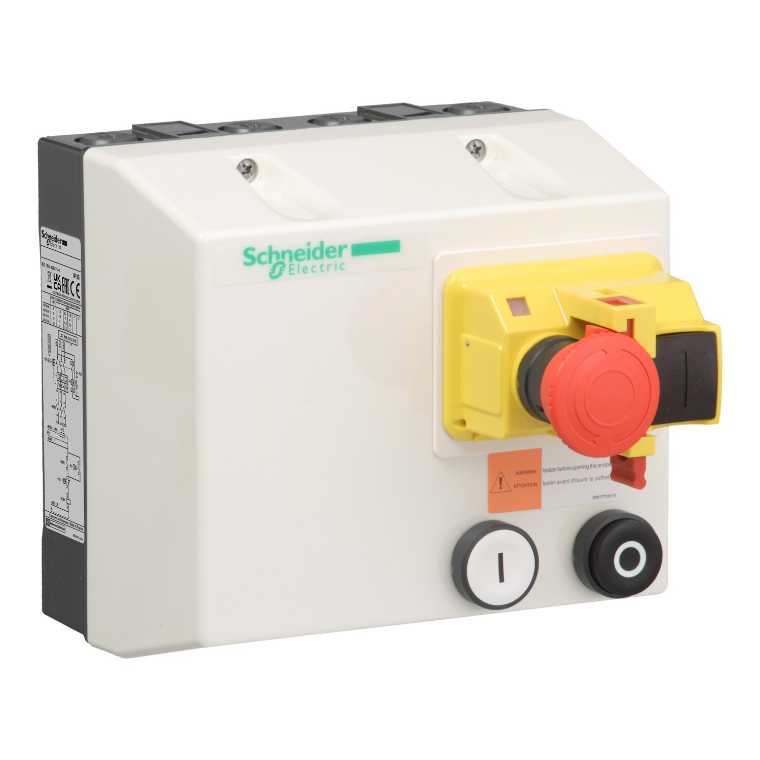 TeSys LJ Motor Starter, DOL, 24 V ac, IP55