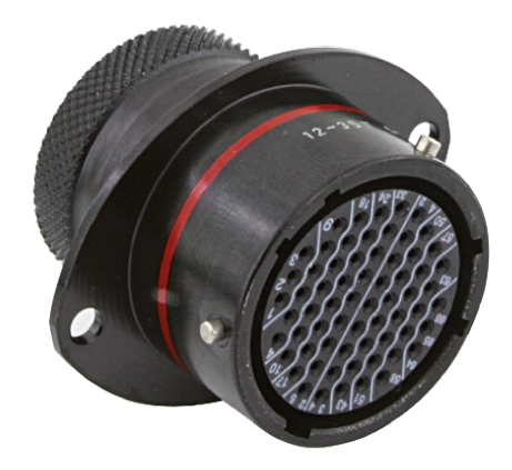 Souriau Sunbank by Eaton Circular Connector, 66 Contacts, Panel, Standard Connector, Socket, Female, IP67, 8STA Series