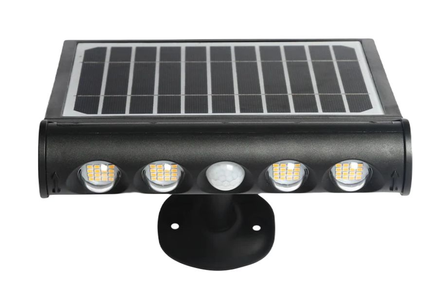 Nightsearcher NEXSUN, Solar Powered, Security Floodlight, 5 LED, 4.5 W, 950, IP65 PIR, 5.5 V