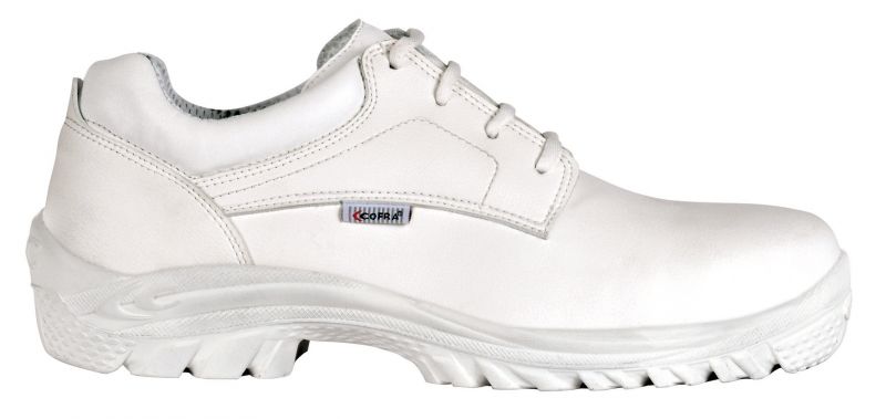 Cofra STIGE WHITE S2 FO SR Men's White Toe Capped Safety Shoes, UK 3