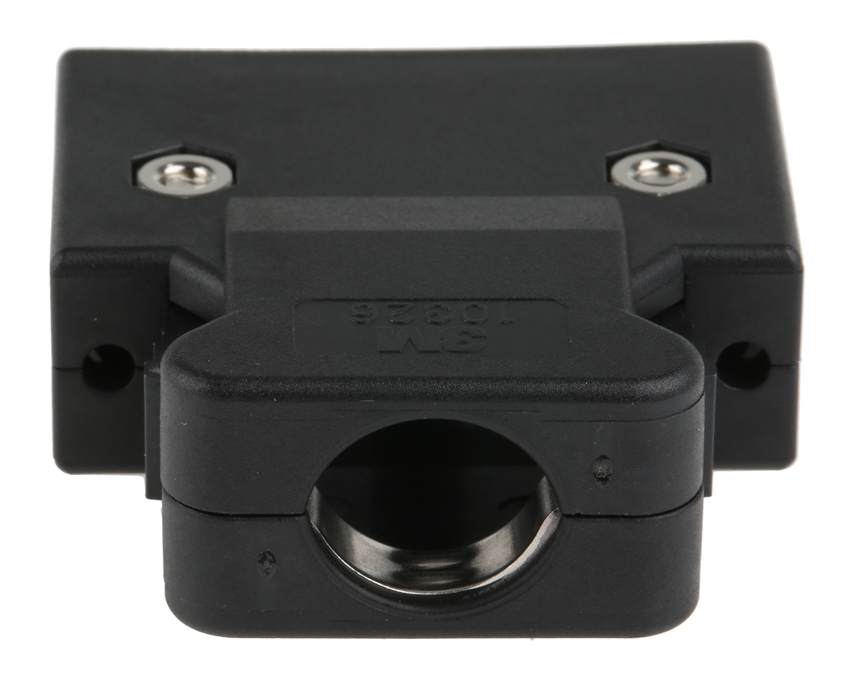 3M 103 Series PBT D Sub Backshell, 26 Way, Strain Relief