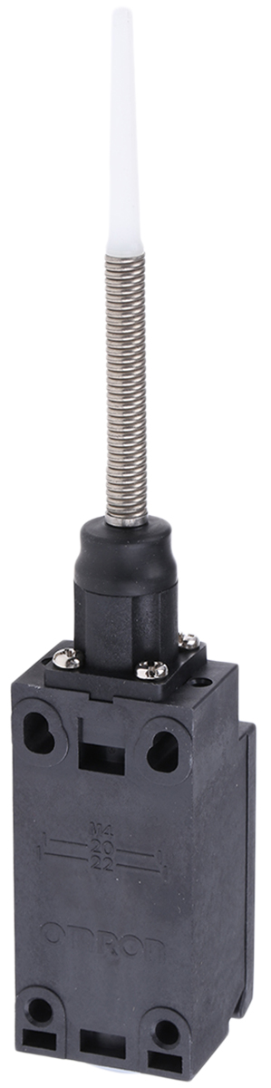 Omron D4N Series Rod Limit Switch, NO/NC, IP67, DPST, Plastic Housing
