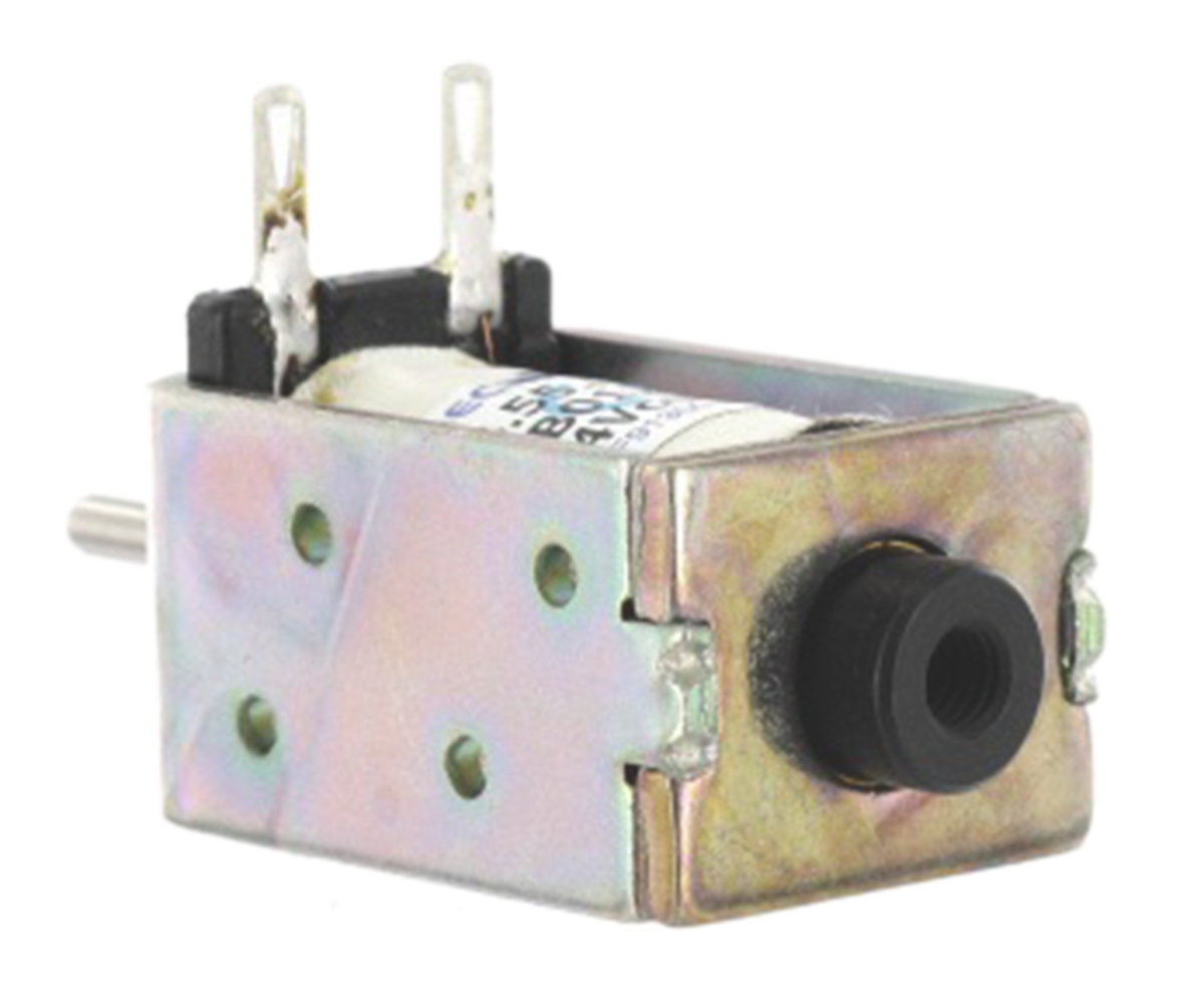 Mecalectro Linear Solenoid, 24 V dc, 1.5 → 7N, 36.8 x 25 x 20 mm