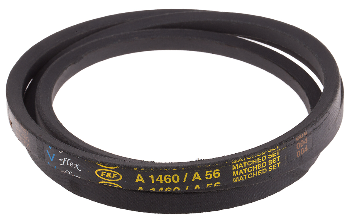 RS PRO Drive Belt, belt section A, 1420mm Length