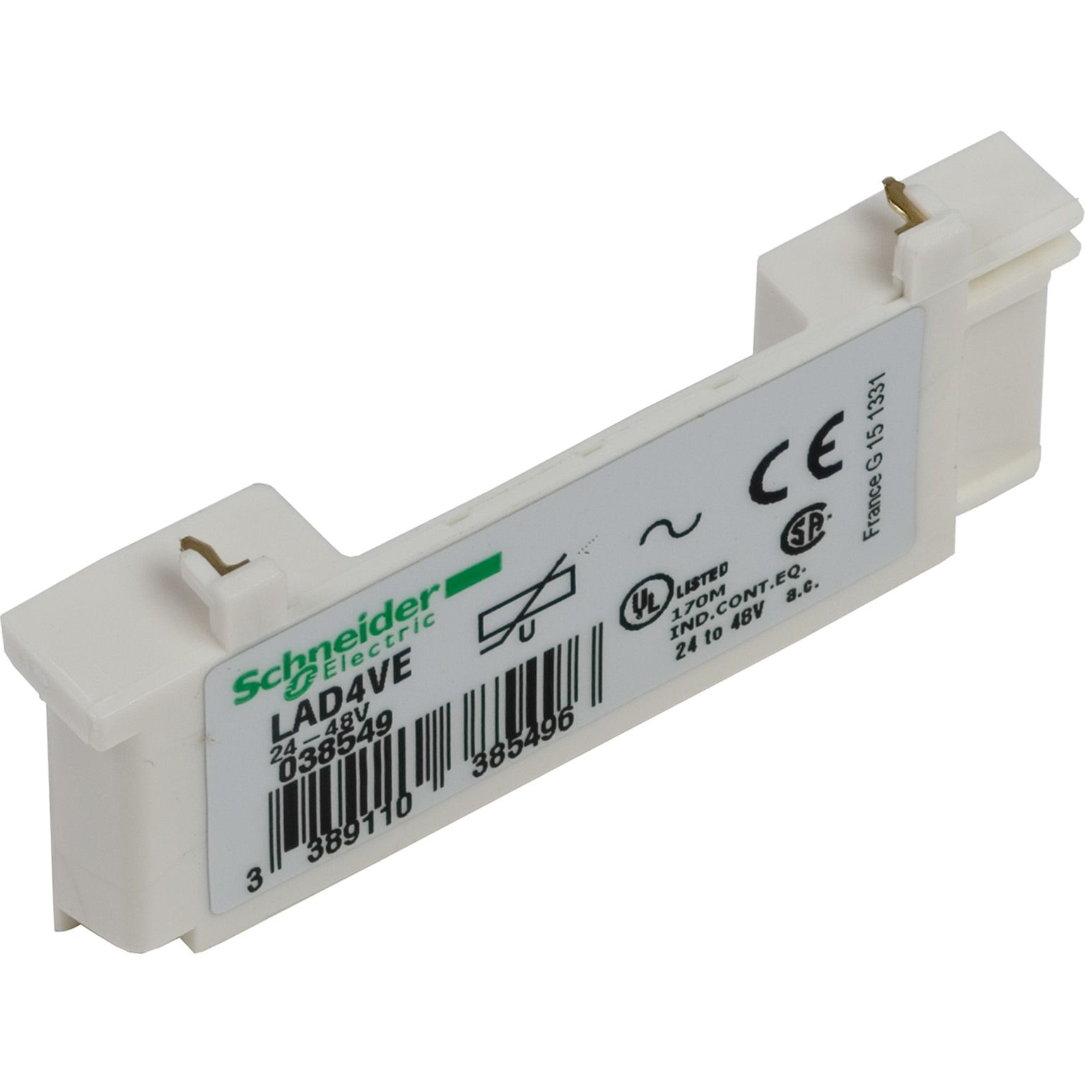 Schneider Electric Surge Suppressor for use with LC1 Series, LC2 Series