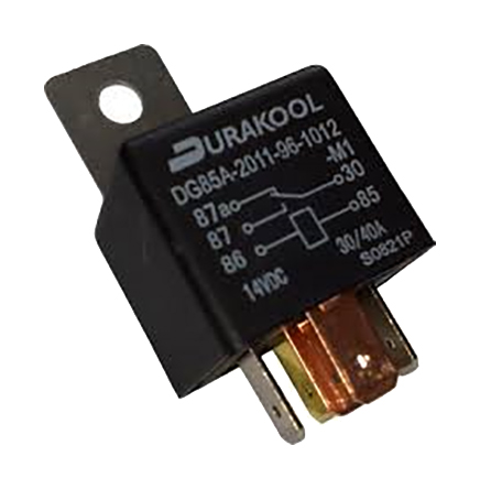 Durakool Plug In Power Relay, 12V dc Coil, SPDT