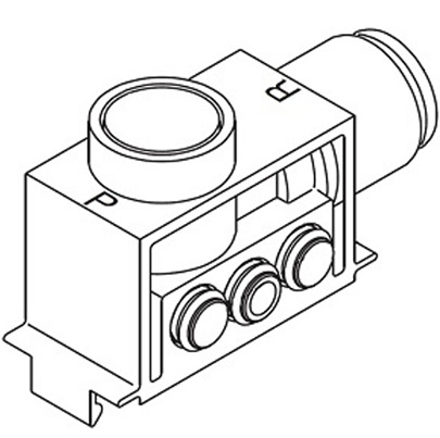 SMC SY3000 Rubber Seal, SY3000-55-1A-Q