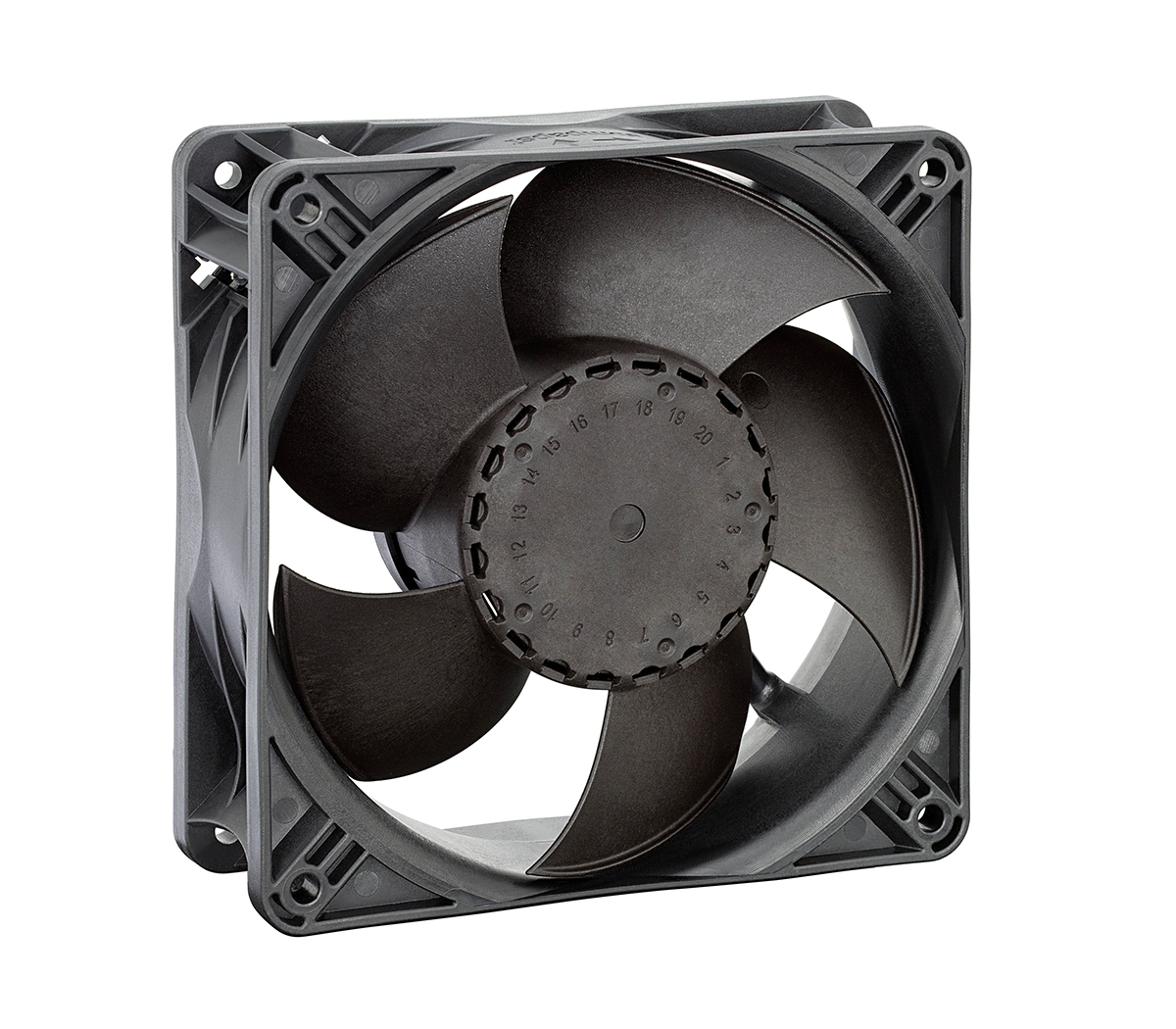 ebm-papst ACi 4400 Series Axial Fan, 230 V ac, AC Operation, 175m³/h, 4.6W, 70mA Max, IP65, 120 x 120 x 38mm