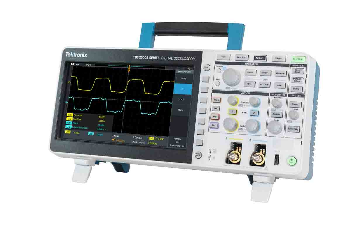 Tektronix TBS2000B Series, 70 MHz Bench Oscilloscope, 2