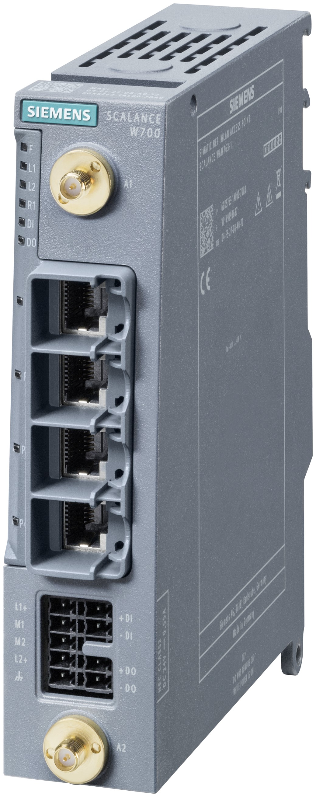 Siemens SCALANCE WUM763-1 4 Port Wireless Access Point, 802.11ax, 1201Mbit/s