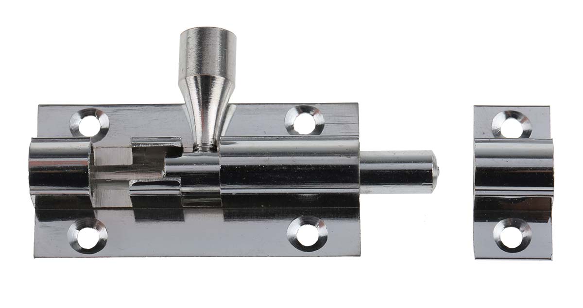 RS PRO Brass Door Bolt