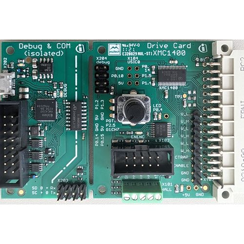 Infineon PMSM FOC Motor Control Software Using XMC Microcontroller Evaluation Module KITXMC1400DCV1TOBO1