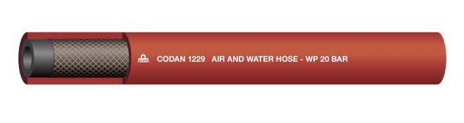 RS PRO EPDM, Hose Pipe, 9.5mm ID, 16.6mm OD, Red, 25m