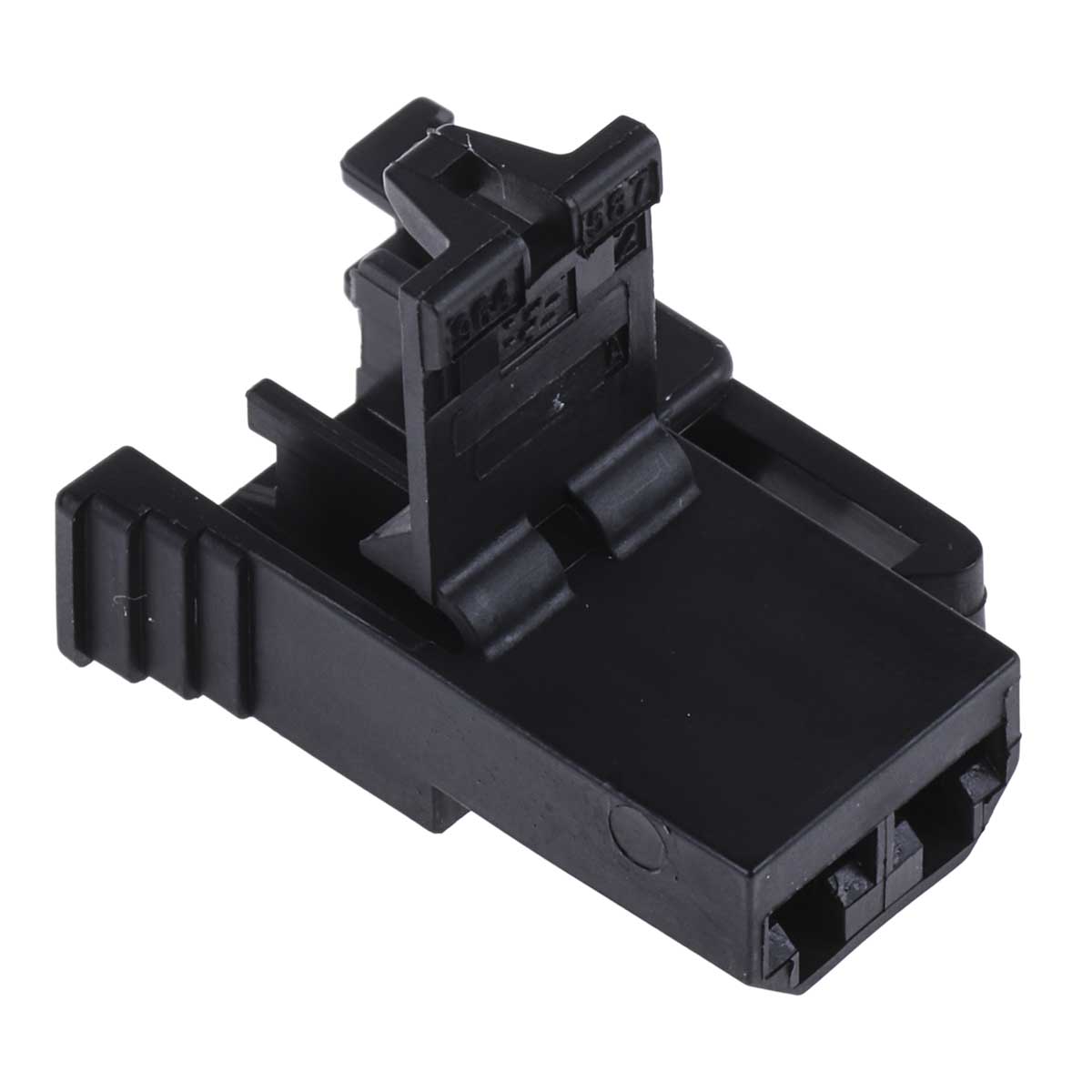 TE Connectivity, Junior Power Timer Automotive Connector Socket Black Cable Mount 2 Way 964587-1