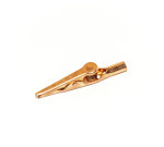 Mueller Electric Crocodile Clip 4 mm Connection, Copper Contact, 10A