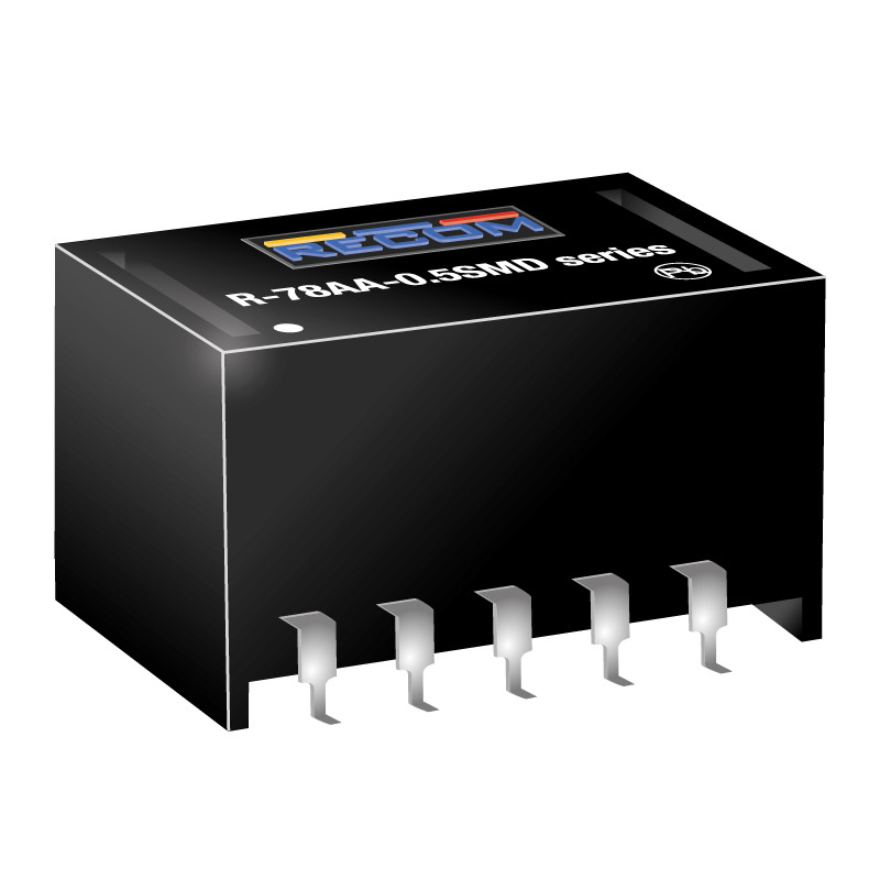 Recom Switching Regulator, Surface Mount, 3.3V dc Output Voltage, 4.75 → 32V dc Input Voltage, 500mA Output