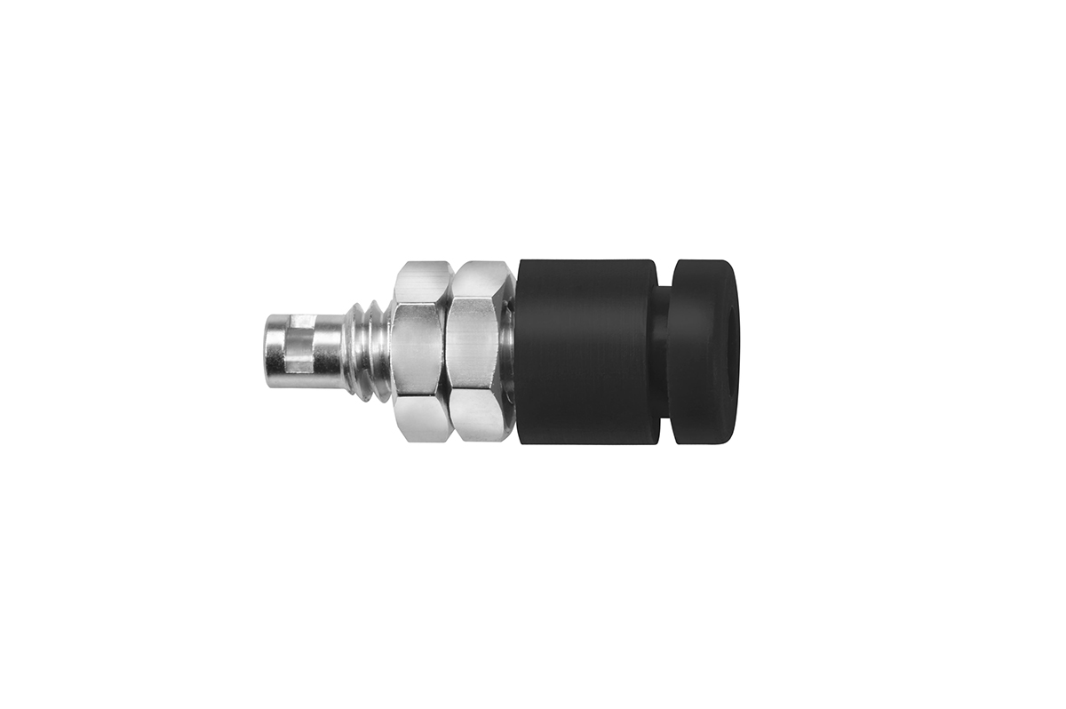 Schutzinger Black Female Banana Socket, 2mm Connector, Solder Termination, 10A, 33 V ac, 70V dc, Nickel Plating