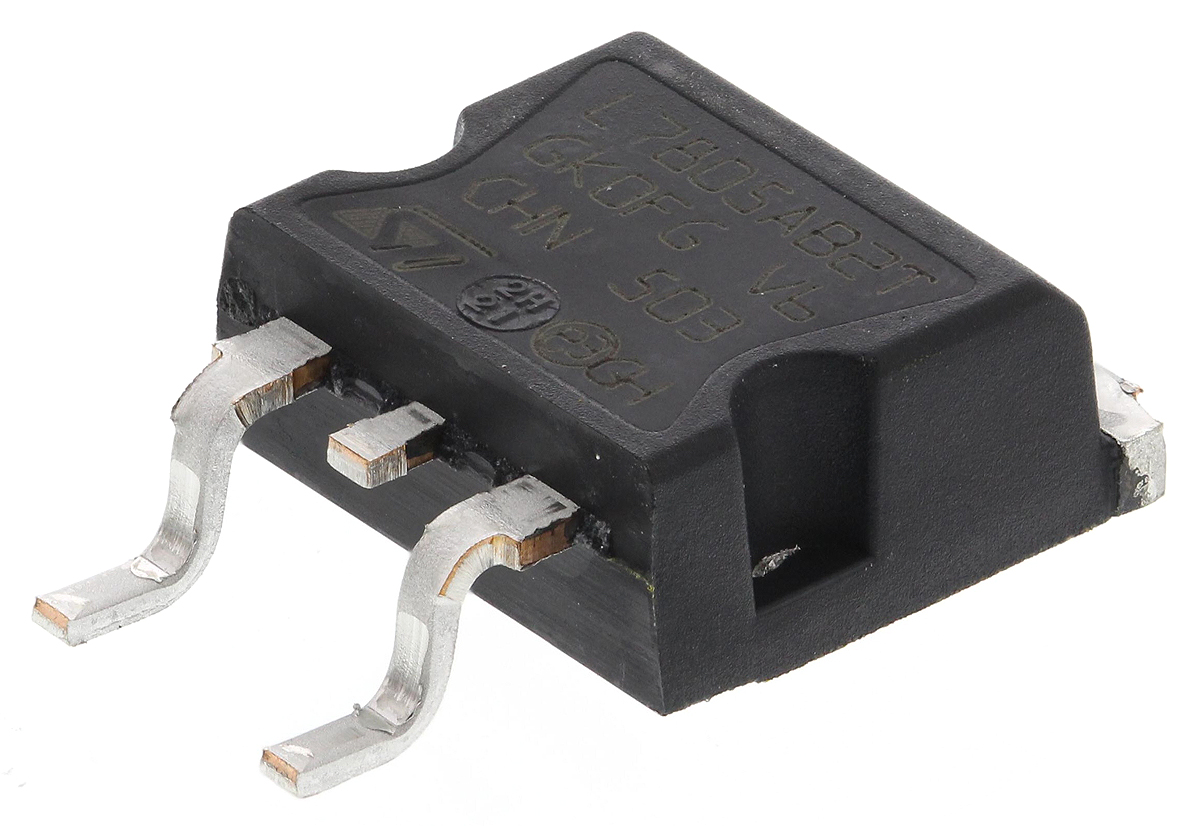 STMicroelectronics L7805ABD2T-TR, Voltage Regulator 35V 3-Pin