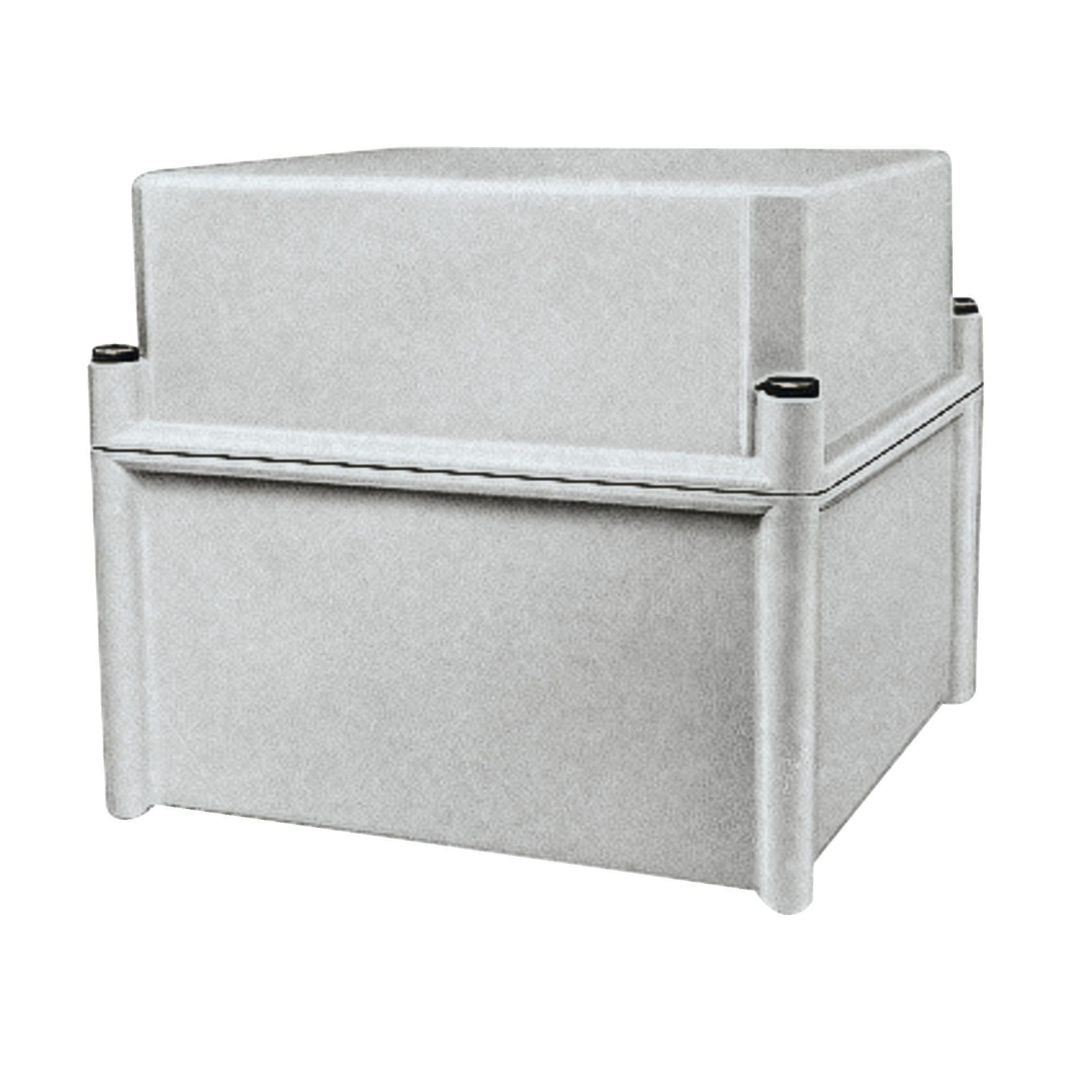 Schneider Electric PanelSeT Series Grey Fibreglass Reinforced Polyester Enclosure, IP66, IK09, Grey Lid, 270 x 360mm