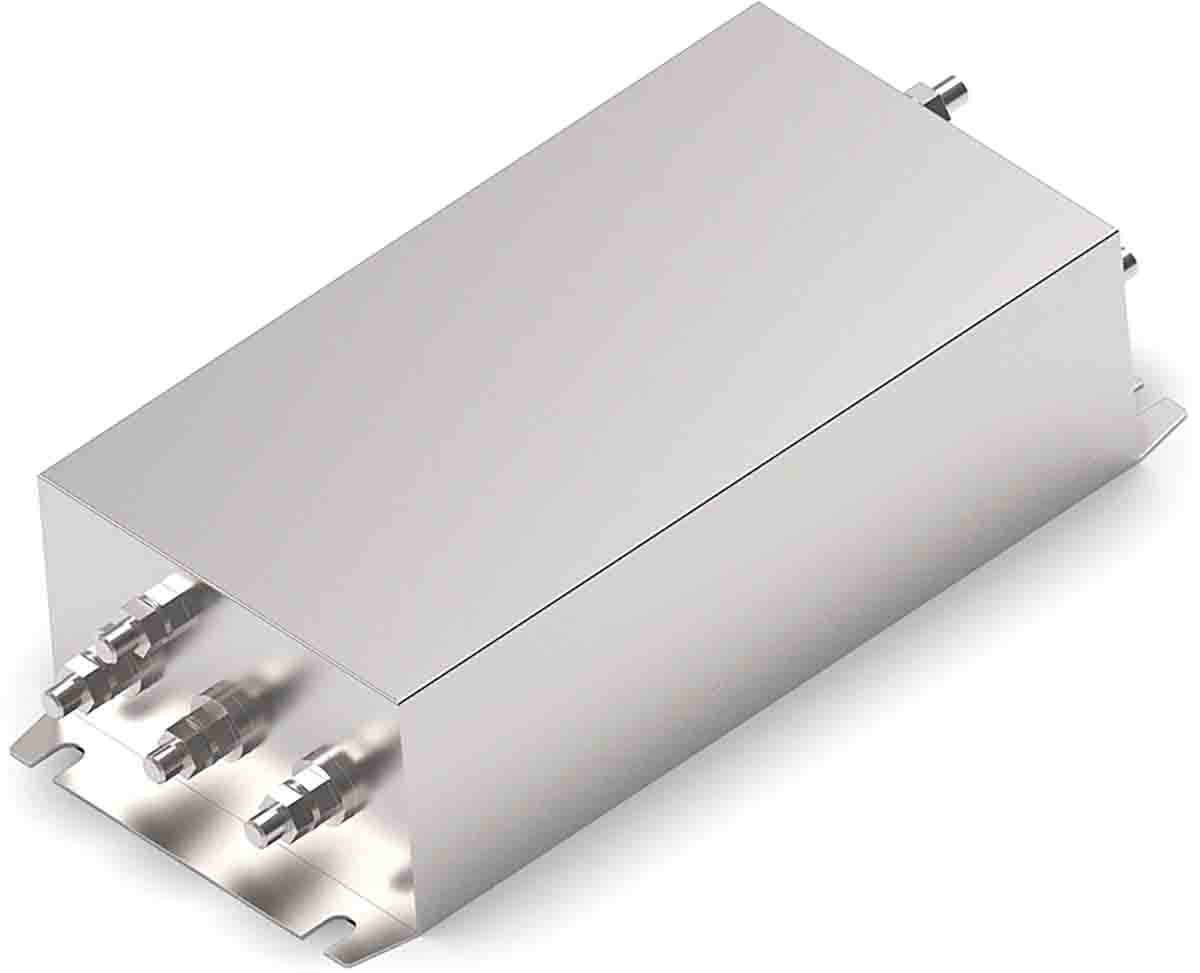 TE Connectivity, KEB 150A 520 V ac 50 → 60Hz, Chassis Mount EMI Filter, Threaded Bolt 3 Phase
