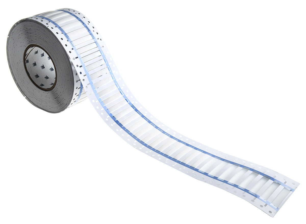Brady B-342 on White Label Roll, 50.80 mm Width, 8.51mm Label Length, 50.8mm Label Width