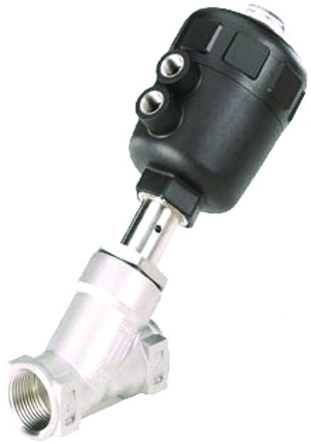 Burkert Angle type Pneumatic Actuated Valve, G 1/2in, 16 bar