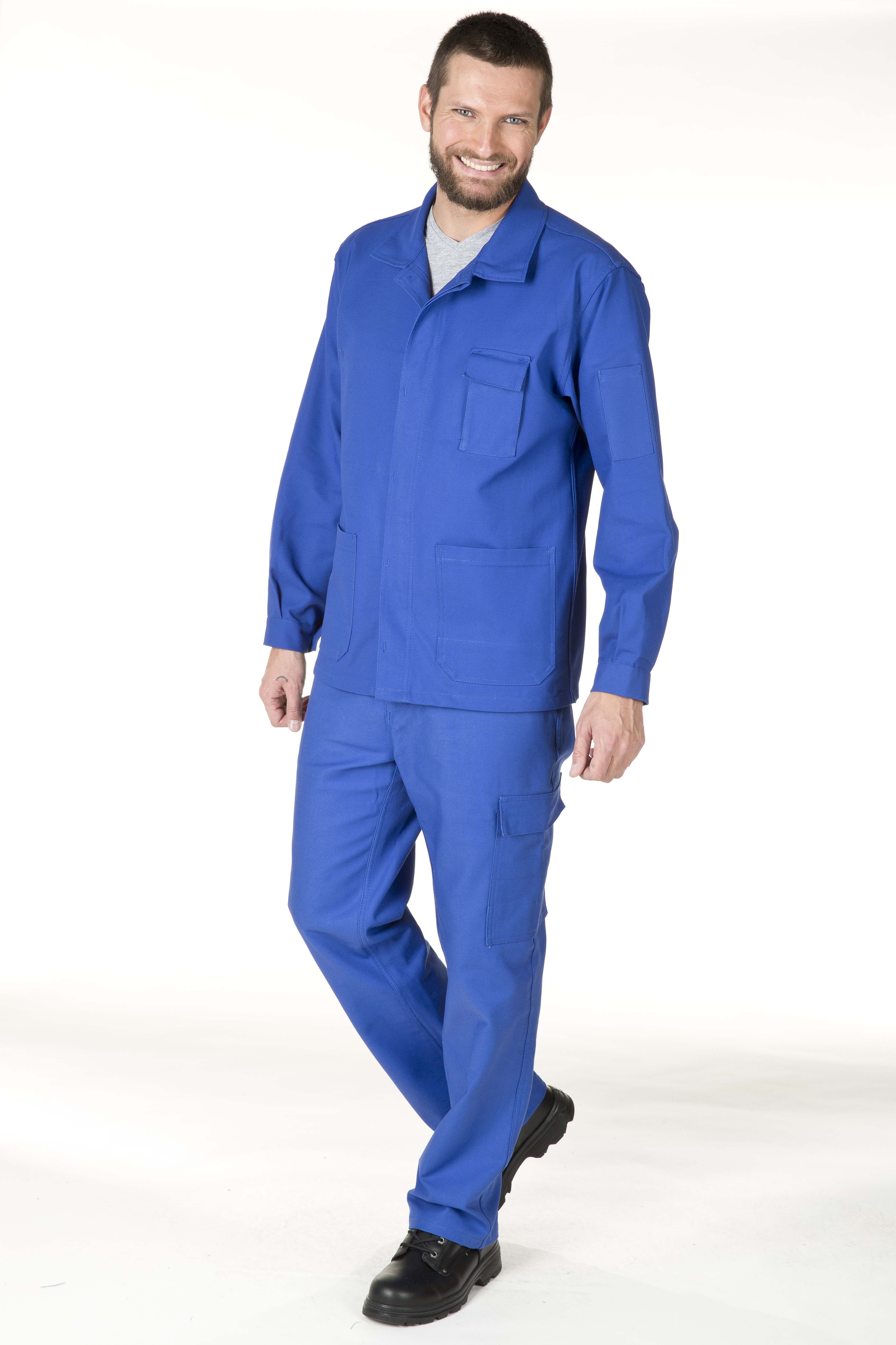 MOLINEL Blue, Shrink Resistance Work Jacket, L