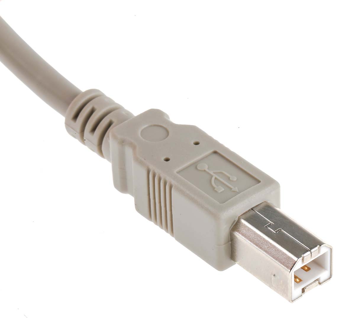 RS PRO USB 2.0, Male USB A to Male USB B, 1m