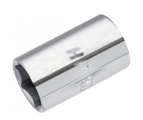 SAM 3/8 in Drive 17mm Standard Socket, 6 point, 28 mm Overall Length