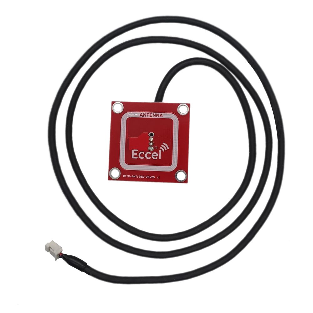 Eccel Technology Ltd Mux ANT 1356-25x25-800 Square Antenna, High Frequency RFID
