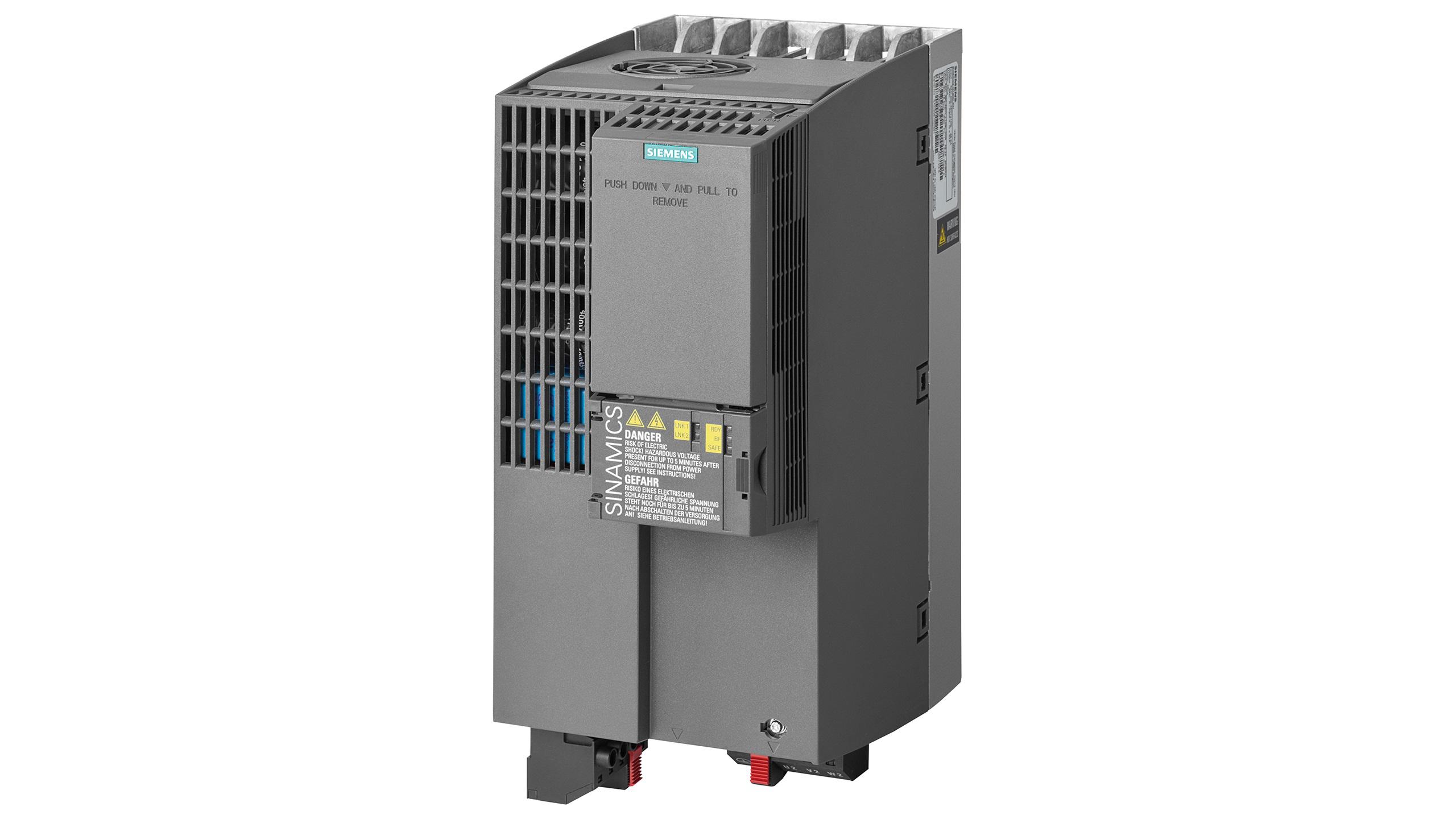 Siemens Inverter Drive, 15 kW, 3 Phase, 400 V ac, 31 A, SINAMICS G120C Series