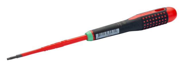 Bahco Torx Insulated Screwdriver, T10-T30 Tip, VDE/1000V