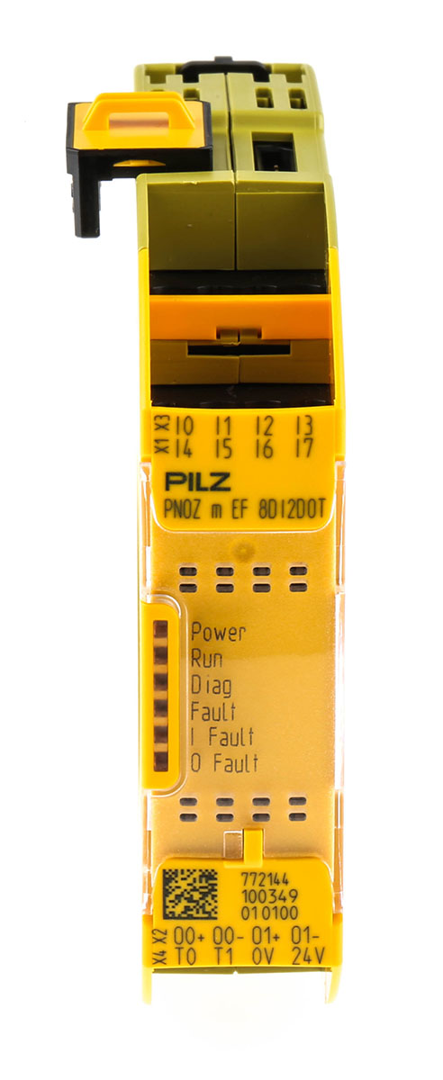 Pilz PNOZ m EF Safety Controller, 8 Safety Inputs, 2 Safety Outputs, 24 V dc