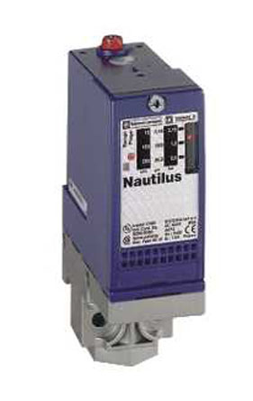 Telemecanique Sensors Pressure Switch, 0bar Min, 20bar Max, 1CO Output