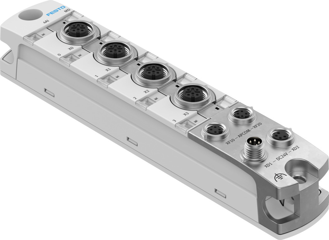 Festo CPX-AP-I Series Analogue Input Module for Use with Valve Terminals, Analog, Socket, 24 V dc