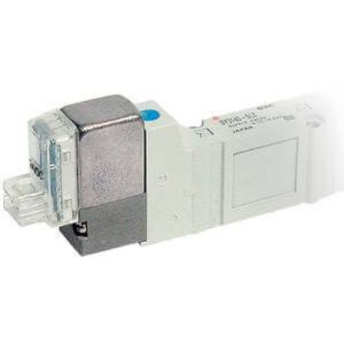 SMC 2 Position Double Valve Pneumatic Solenoid Valve - Solenoid G 1/8 SY5000 Series