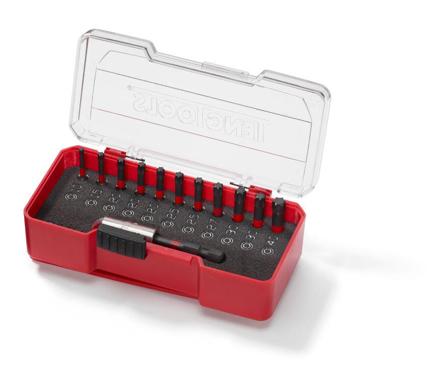 Teng Tools Impact Bit Set With Belt Clip 12 Pieces