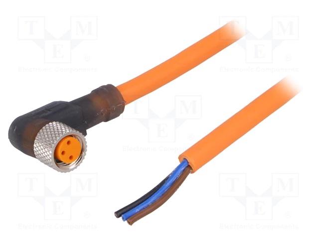 Hirschmann Female M8 to Free End Sensor Actuator Cable