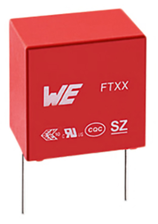 Wurth Elektronik WCAP-FTXX Metallised Polypropylene Film Capacitor, 310V ac, ±10%, 470nF