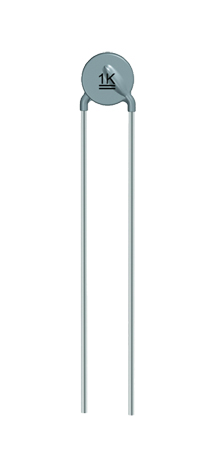 EPCOS NTC Thermistor, NTC Type, 5.5 x 5 x 2mm