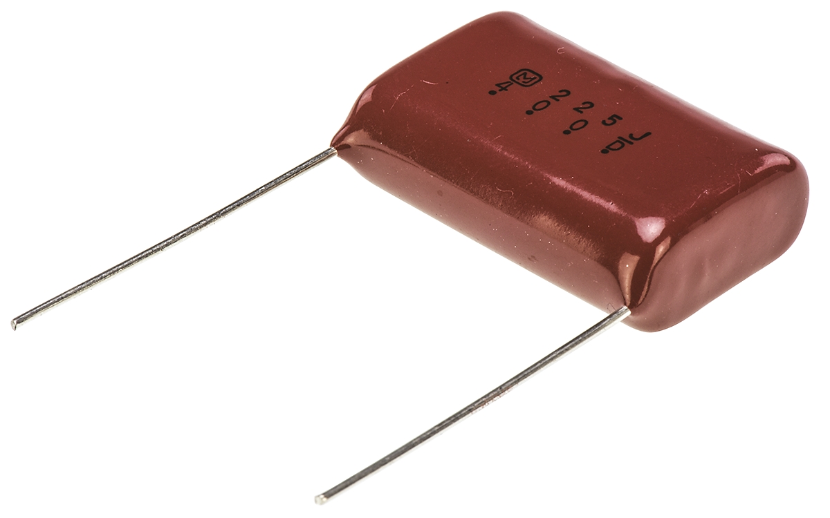 Panasonic ECQE(F) Polyester Film Capacitor, 400V dc, ±5%, 2.2μF, Through Hole